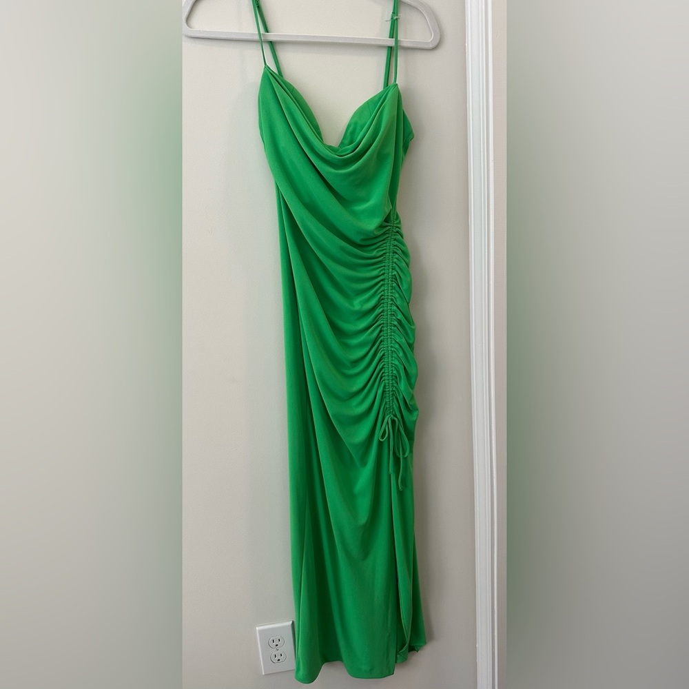 Zara Vibrant Green Dress